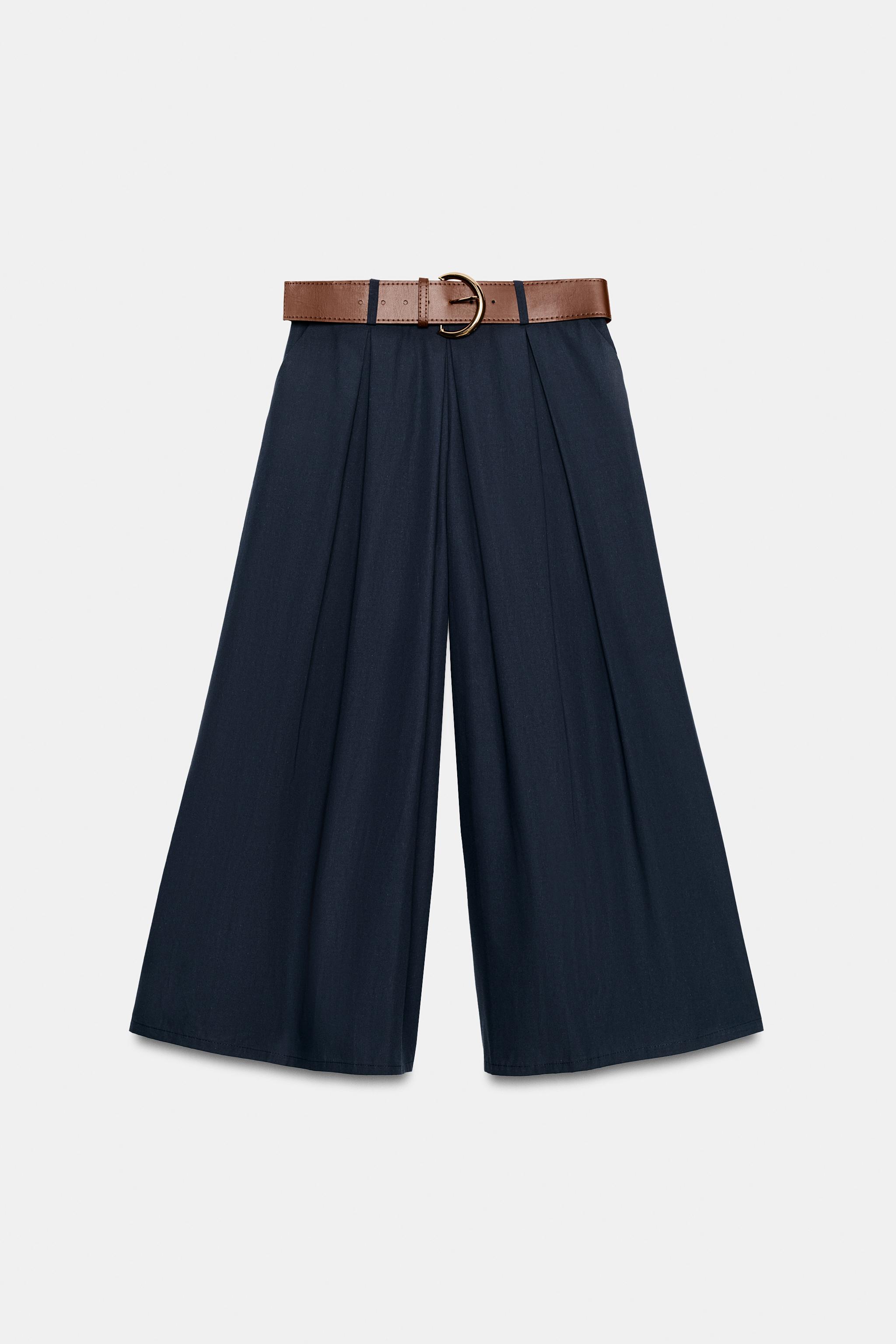 BELTED CULOTTES